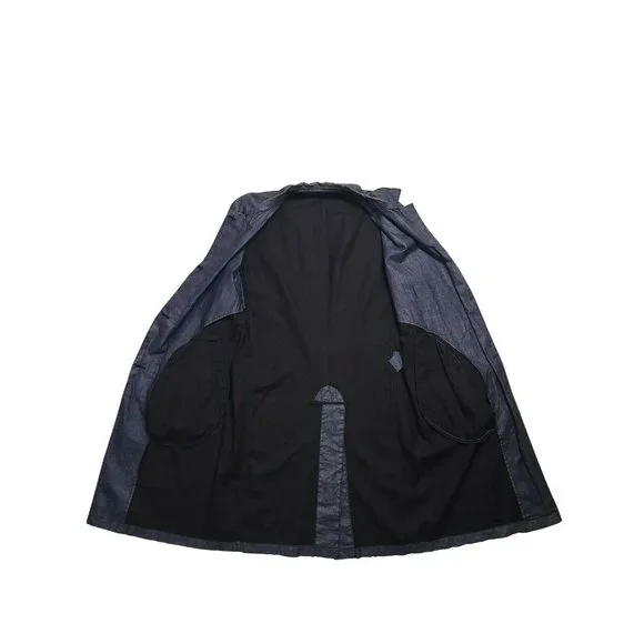 CP Company SS2003 (IT46/M) Flax Linen Coat - Waxed Grey Archive - Picture 2 of 6